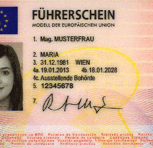 Austrian Driver’s License Online