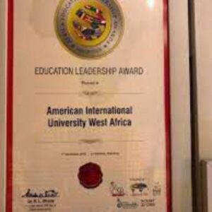 Diploma Degree American International University West Africa