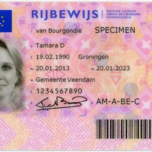 Buy Dutch Driving License Online